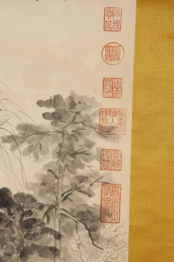 千美會(huì)王翚紙本山水圖畫(huà)