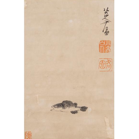 鐮倉(cāng)美術(shù)八大山人  魚