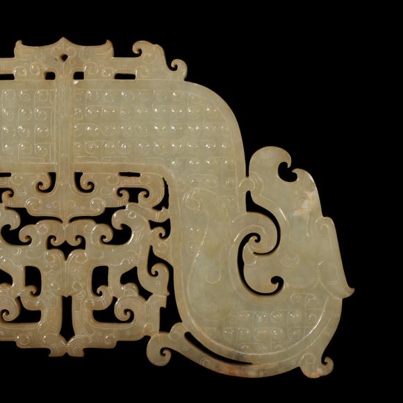鐮倉(cāng)美術(shù)明以前 雙龍首玉璜