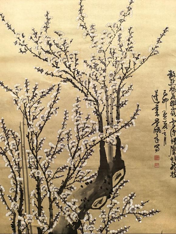 日本松町古美吳佩孚 梅花