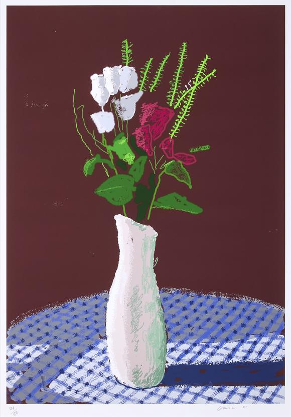 RoseberysDavid Hockney OM CH RA,?
British b.1937-?

The First One, 30th Janua