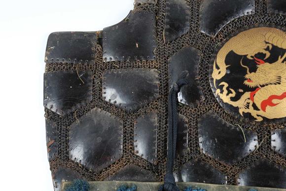 TooveysA scarce Japanese kusari dou or upper body armour, Edo perio