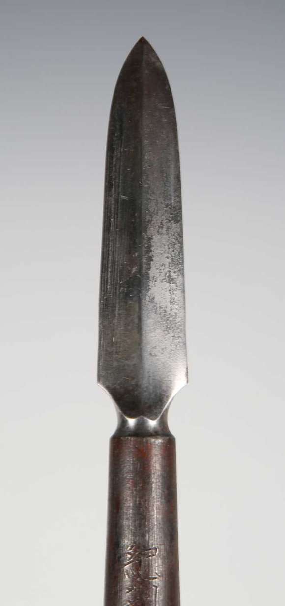 TooveysA fine Japanese fukuro-yari, Edo period, with socketed heavy