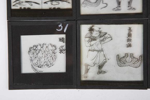 TooveysA collection of early 20th century magic lantern slides rela