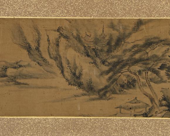 You Need野口小蘋 山水 鏡框