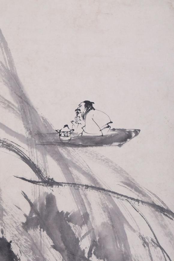 東京SAKURA拍賣（東京櫻花拍賣）亞明 泛舟圖 吳江上款