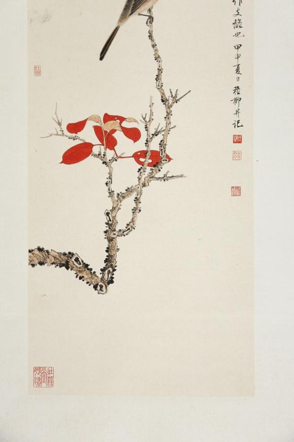 東京SAKURA拍賣（東京櫻花拍賣）謝稚柳 花鳥