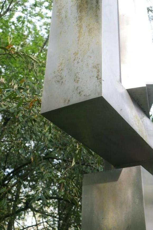 Coronari Auctions BVHilde Van Sumere (1932-2013): Untitled, stainless steel