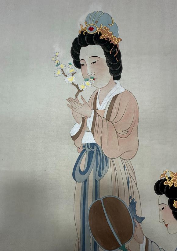 日本松町古美貴妃折梅圖