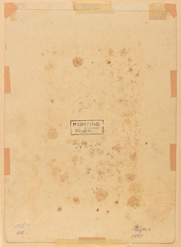 RoseberysA seated portrait of a ruler : probably Mahadji Scindia,?
Possibly