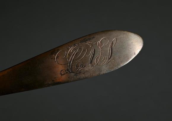Loeckx AuctioneersLadle in solid silver, 19th century (*)…