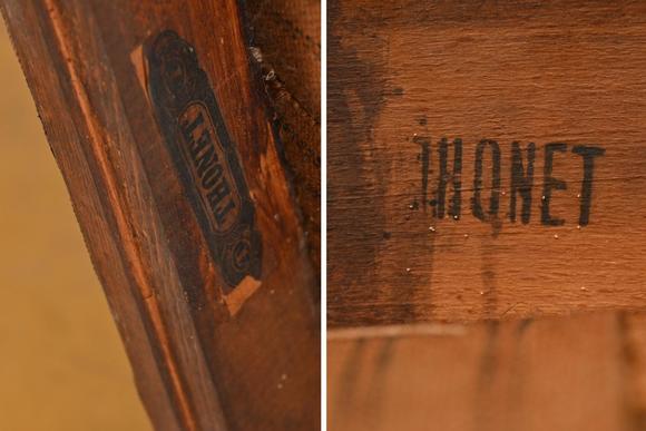 Loeckx AuctioneersThonet: art deco armchair in wood (*)…