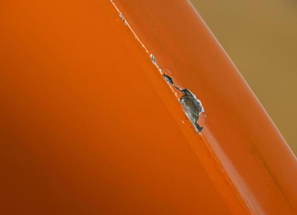 Loeckx AuctioneersAnonymous: Orange fiberglass coffee table (*)…