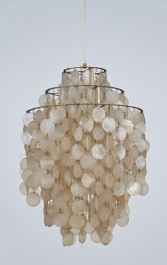 Loeckx AuctioneersVerner Panton: hanging lamp \'fun\' (*)…