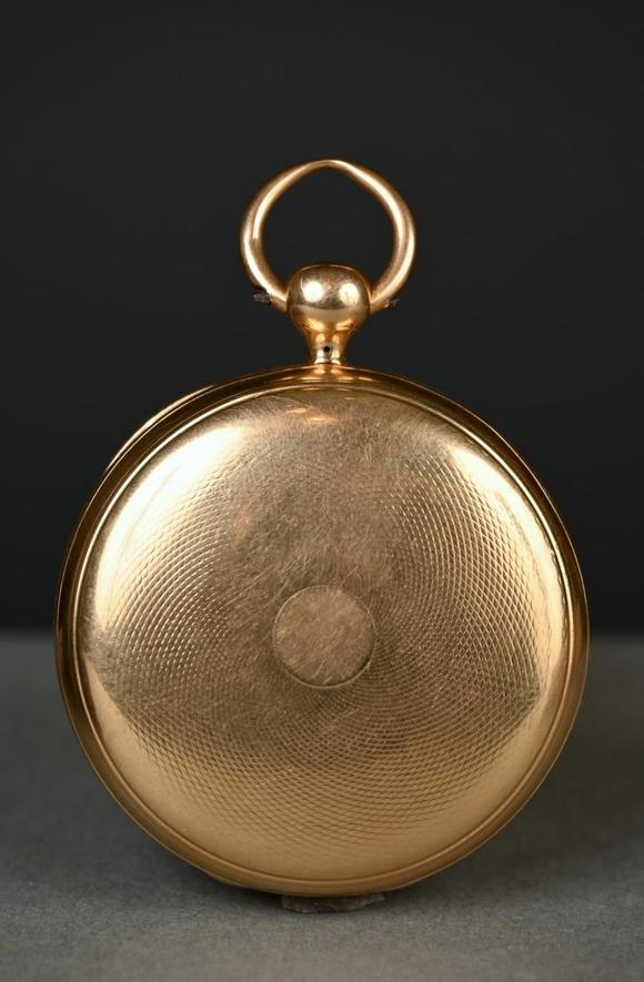 Loeckx AuctioneersGold pocket watch ‘regulator’, 19th century (18 ca…