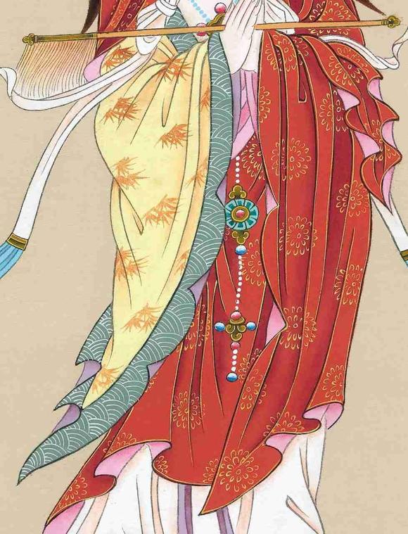 日本松町古美張大千 大士像 附出版