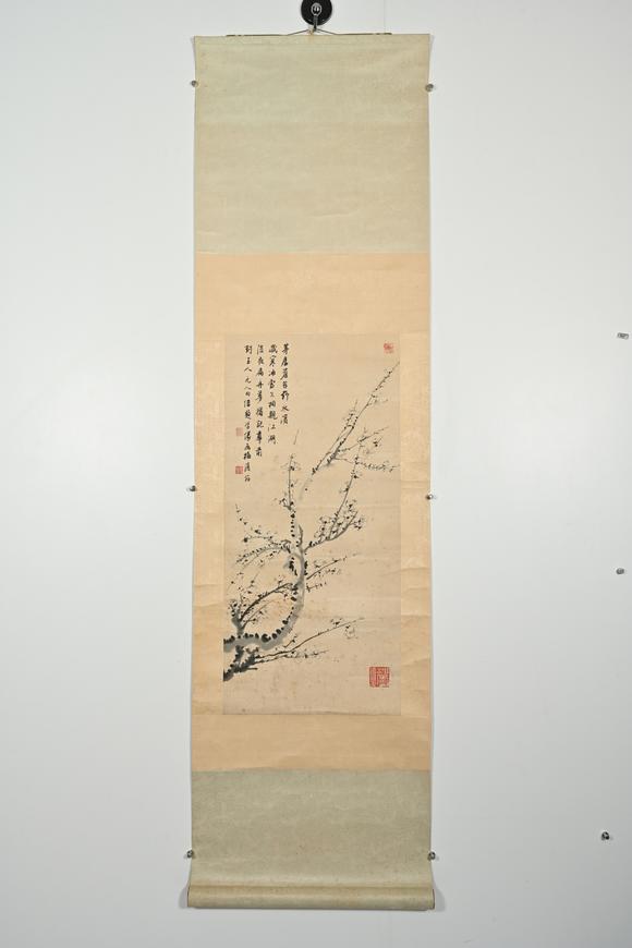 三杉美術(shù)金學(xué)儀、白蕉 墨梅