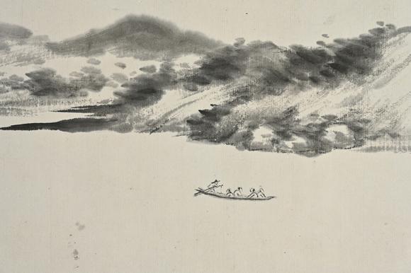 三杉美術(shù)戴熙 石公山圖