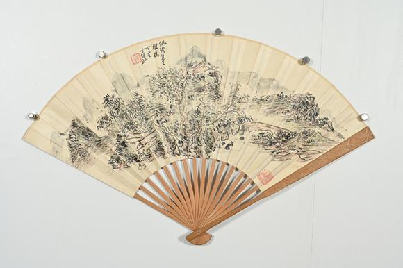 三杉美術黃賓虹、壽石工 山水、楷書