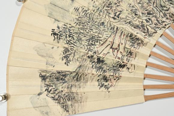 三杉美術黃賓虹、壽石工 山水、楷書