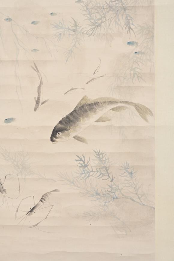 三杉美術唐雲(yún) 遊魚圖