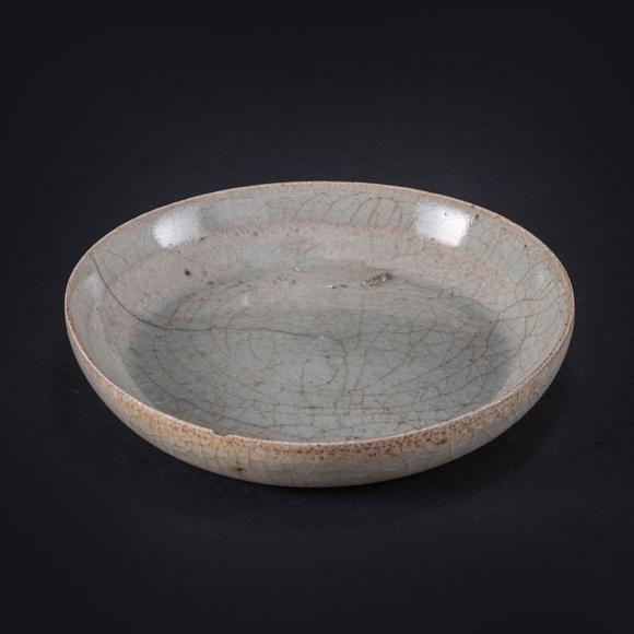 三杉美術(shù)明 仿官釉小碟