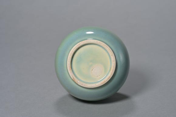 三杉美術(shù)青釉葫蘆瓶