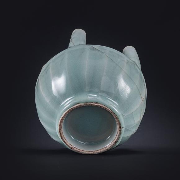 三杉美術(shù)明 龍泉五孔花瓶
