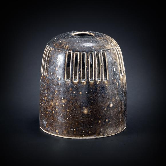 三杉美術(shù)清 褐釉香薰
