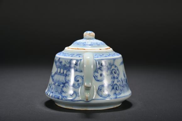 三杉美術(shù)明 青花壺