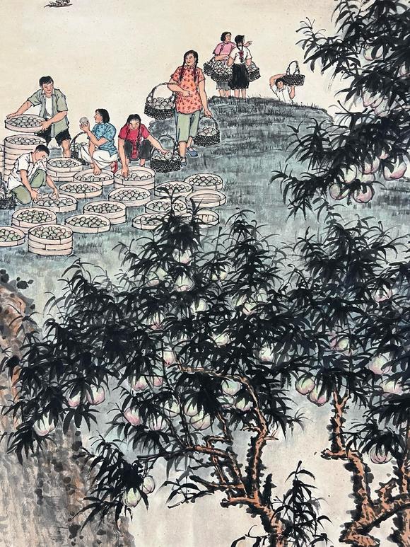 日本松町古美錢松巖 春果滿山魚滿湖