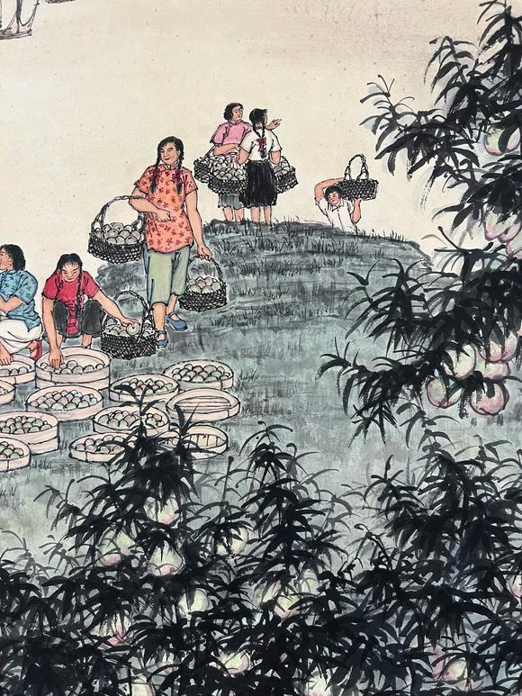 日本松町古美錢松巖 春果滿山魚滿湖