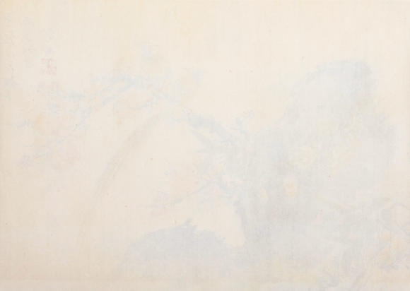 中鴻信金默如 （1938-2019） 梅花雙禽
