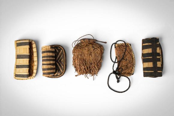 Apollo Art AuctionsCa. 20th century AD. >
A group comprising five negbe, each incised with linear and abstract motif