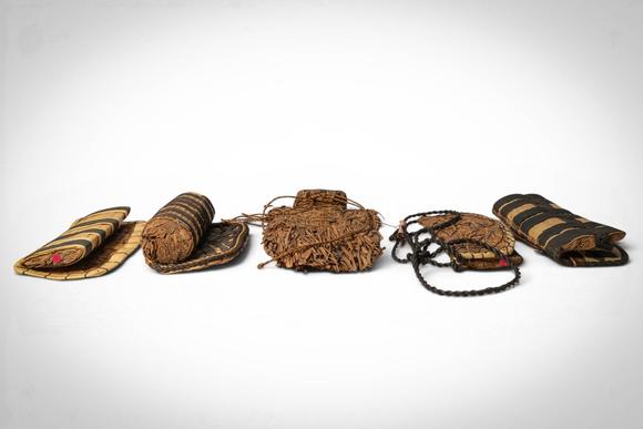 Apollo Art AuctionsCa. 20th century AD. >
A group comprising five negbe, each incised with linear and abstract motif