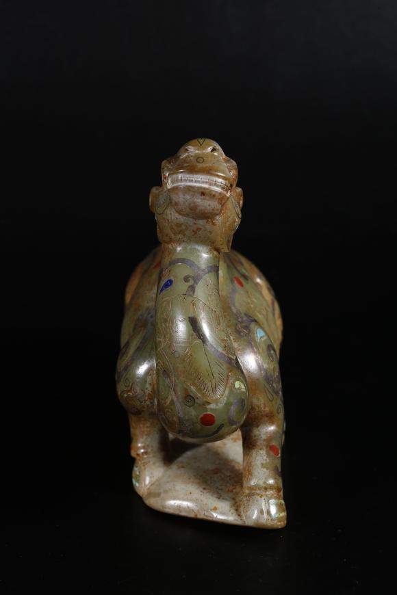 千葉大和和田玉雕駱駝形擺件