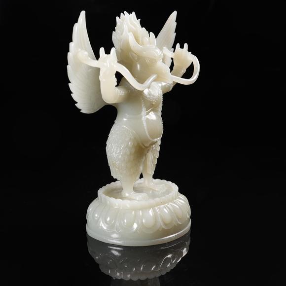 千葉大和和田玉金翅大鵬鳥(niǎo)擺件