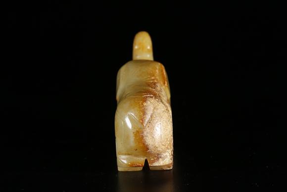 千葉大和和田玉雕獸形擺件