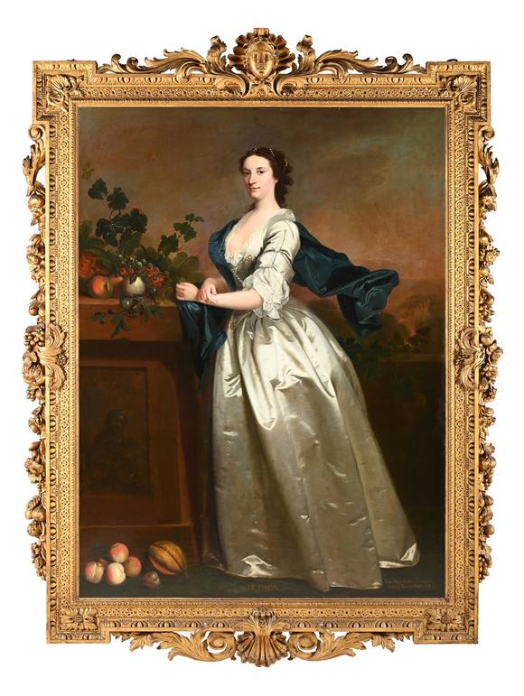 DreweattsTHOMAS HUDSON (BRITISH 1701-1779), PORTRAIT OF LADY MARY OSBORN