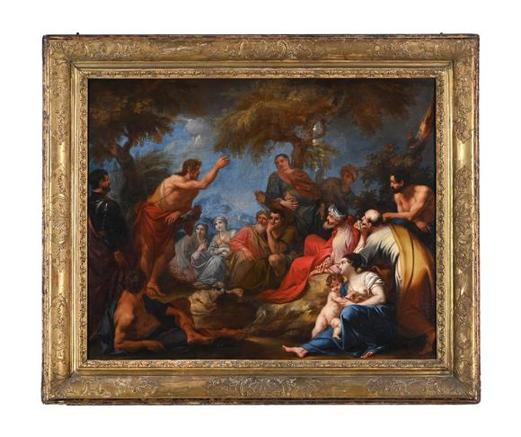 DreweattsITALIAN SCHOOL (17TH CENTURY), THE PREACHING OF SAINT JOHN THE BAPTIST