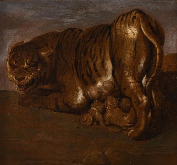 DreweattsFOLLOWER OF PETER PAUL RUBENS, TIGRESS AND THREE CUBS