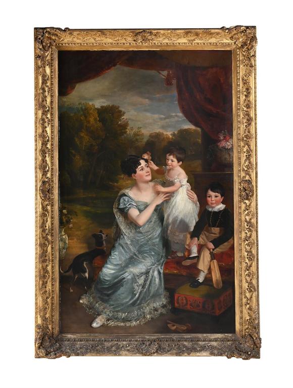 DreweattsRAMSAY RICHARD REINAGLE (BRITISH 1775-1862), FRANCES TURNER AND HER TWO SONS