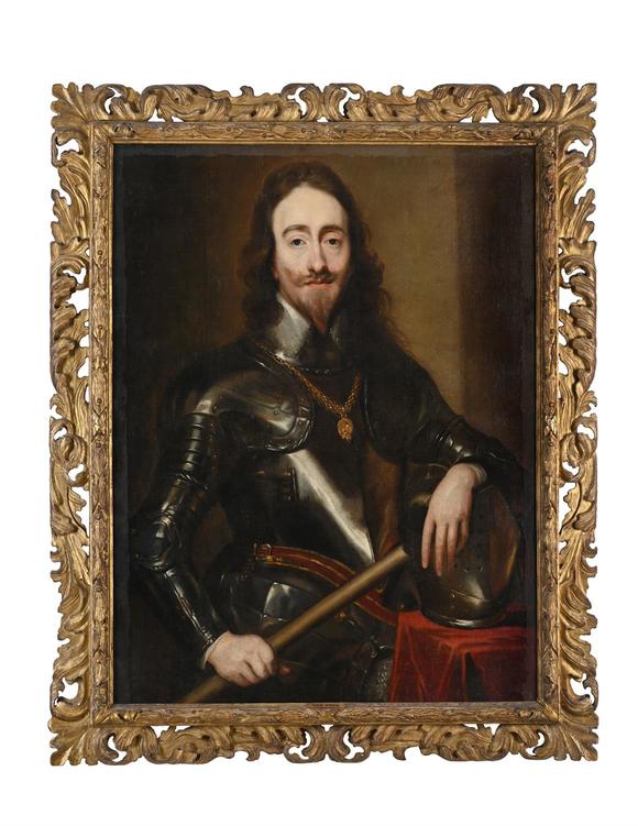 DreweattsSTUDIO OF SIR ANTHONY VAN DYCK (FLEMISH 1599-1641), PORTRAIT OF KING CHARLES I IN ARMOUR