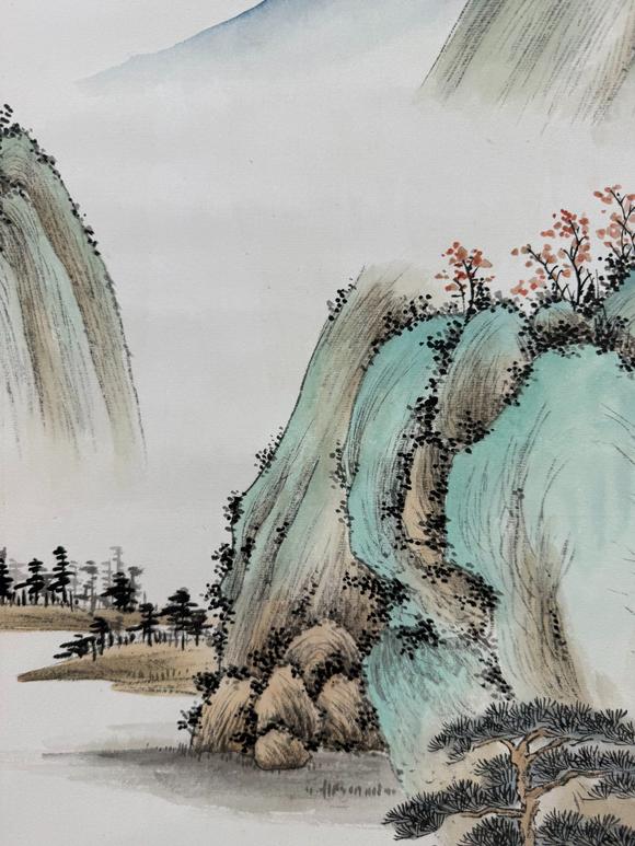 北京寶蘊(yùn)陳少梅 山水 