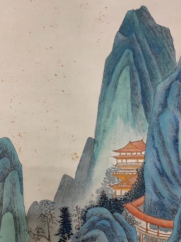 北京寶蘊(yùn)張大千 山水