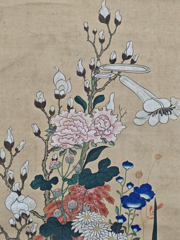 京都粵盛美術(shù)慈禧/花卉