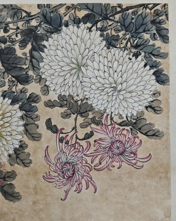 京都粵盛美術(shù)繆谷瑛/菊花