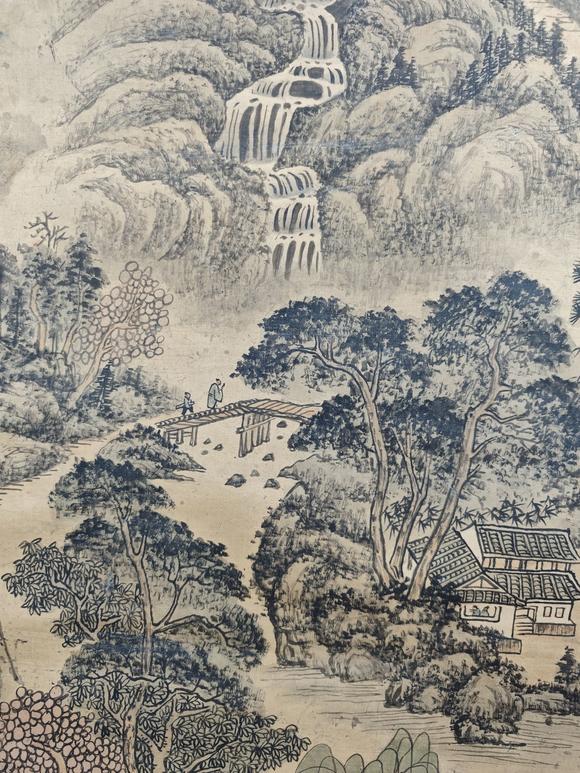 京都粵盛美術(shù)王翚/溪山訪友圖