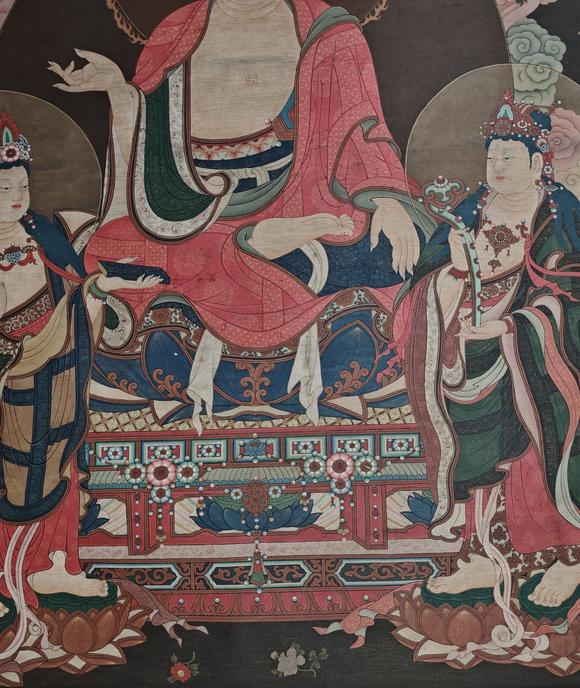 京都粵盛美術(shù)丁觀鵬/佛像