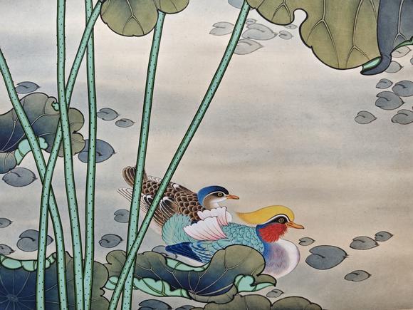 京都粵盛美術俞致貞/荷塘清趣